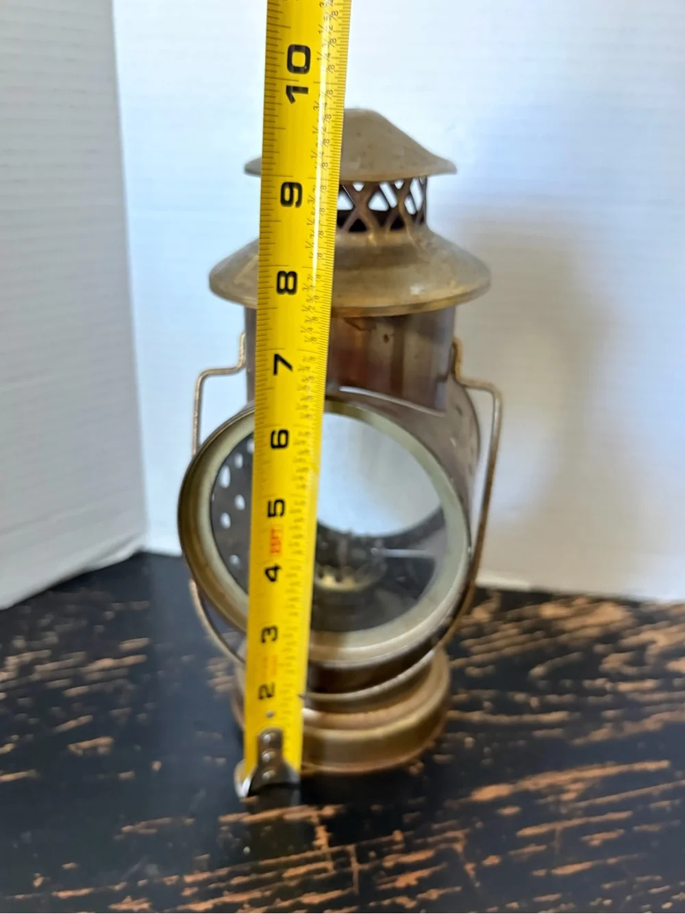 Brass Vintage DIETZ ORIENT MOTOR LAMP
